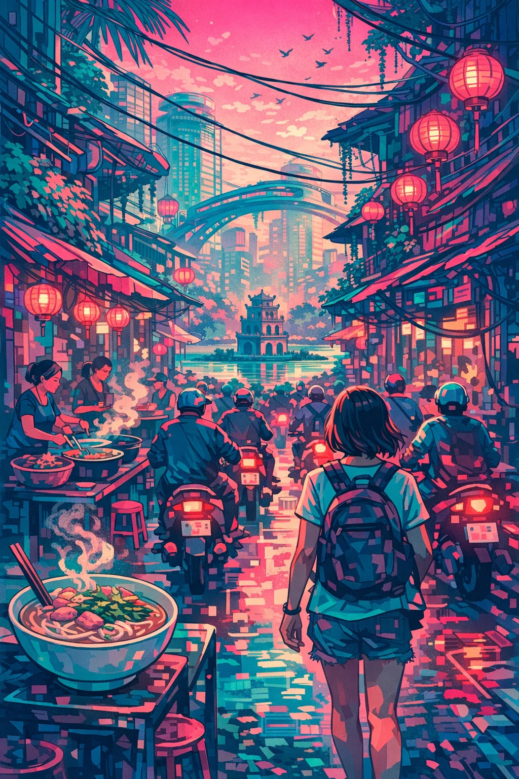 하노이, 소음 속을 걷다