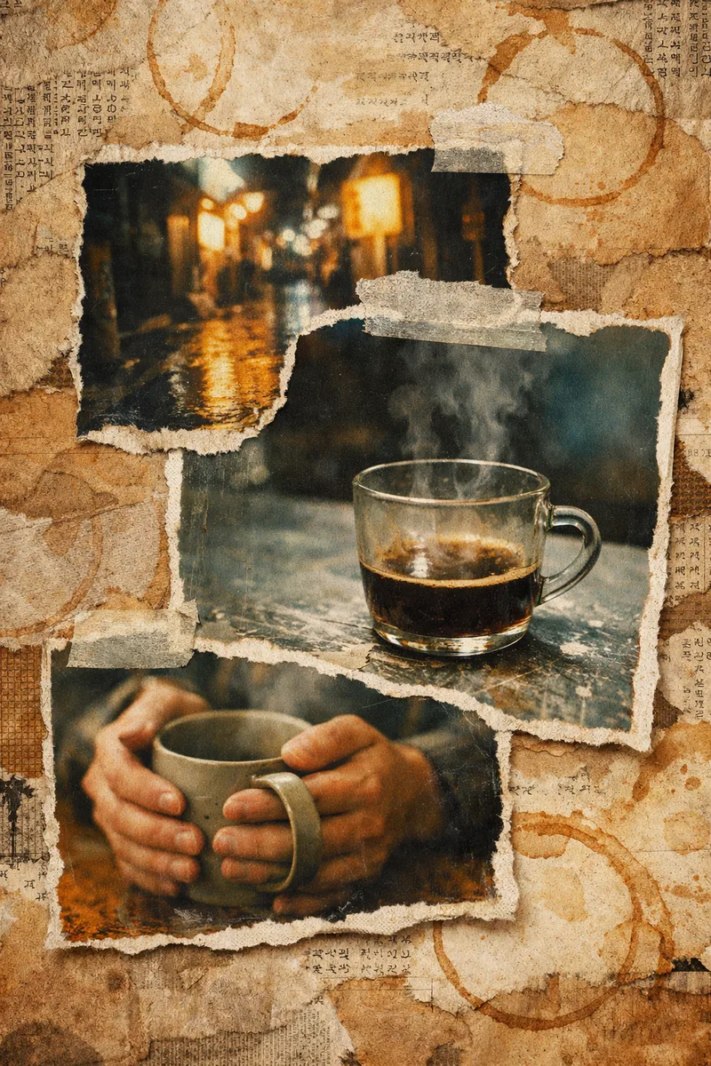 미지근한 커피의 온도